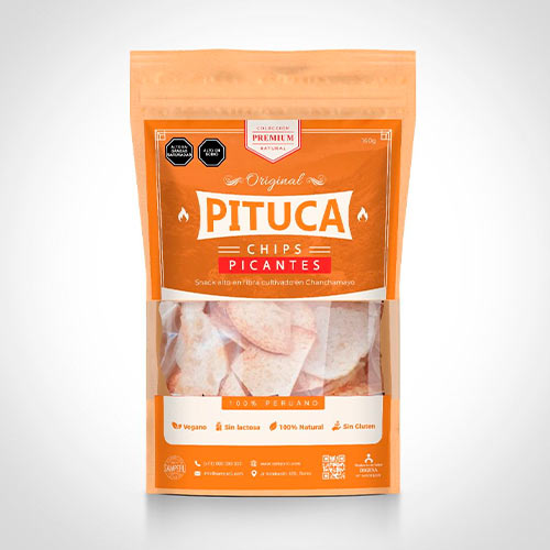Pituca Chips Picante 160gr