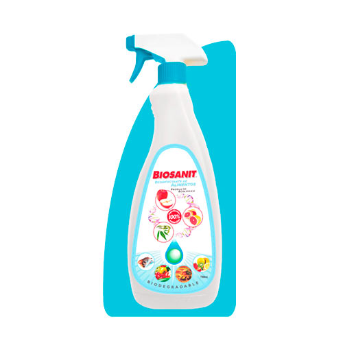 Bio Desinfectante Natural para Alimentos 750ml - Biodet